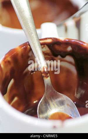 Il cioccolato a la taza Foto Stock