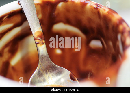 Il cioccolato a la taza Foto Stock