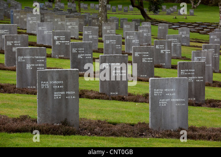 Cimitero di Guerra Tedesco, Cannock Chase, Staffordshire, Regno Unito. Foto Stock