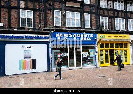 Negozi a Bromley Piazza del Mercato, Kent Foto Stock