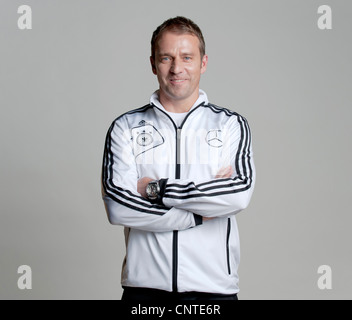 Assistente del coach Hans-Dieter flick, squadra nazionale di calcio tedesca Foto Stock