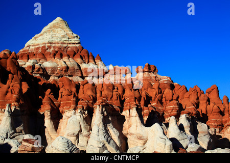 Blue Canyon, rosso e bianco calcare, USA, Arizona Foto Stock