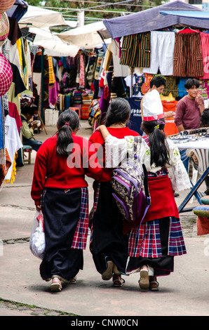 Mercato di artigianato Otavalo Ecuador Foto Stock