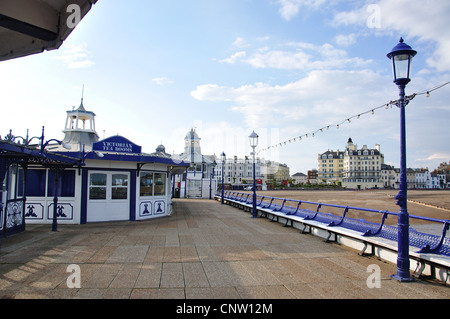Eastbourne Pier, Eastbourne, East Sussex, England, Regno Unito Foto Stock