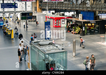 Stazione ferroviaria Gare de l'Est, Parigi, Francia Foto Stock