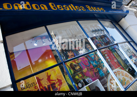 Europa Inghilterra Londra, i Beatles store in Baker street Foto Stock