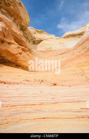 Colorate formazioni di arenaria nella nuova Mexicos deserto Foto Stock