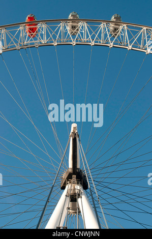Il London Eye Millennium Wheel Foto Stock