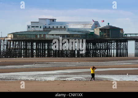 Blackpool North Pier. In Inghilterra. Foto Stock