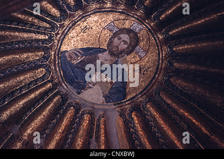 Istanbul: Chiesa di Chora - Cristo Pantocratore Foto Stock