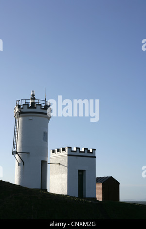 Elie faro in East Neuk di Fife Scozia Scotland Foto Stock