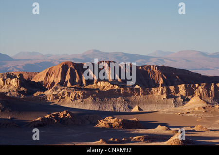 Valle de la Luna, Cile, Ande, il Deserto di Atacama, San Pedro Foto Stock