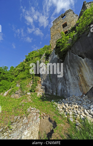 Rovina del castello di Kalnik, Croazia, Kalnikow Foto Stock