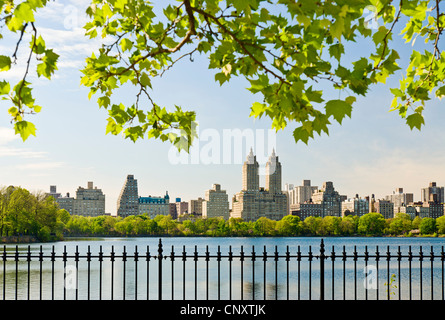 Jacqeuline Kennedy Onassis serbatoio, Central Park Foto Stock