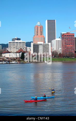 Portland Oregon a nordovest del Pacifico di destinazione. Foto Stock