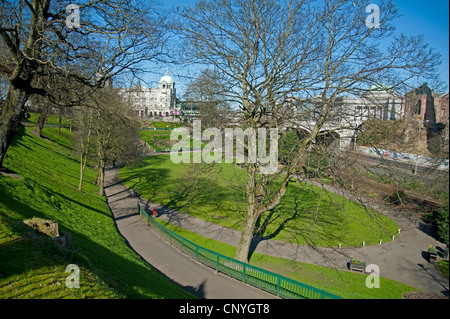 Union Street Gardens, Città di Aberdeen, Grampian regione. La Scozia. Regno Unito SCO 8163 Foto Stock