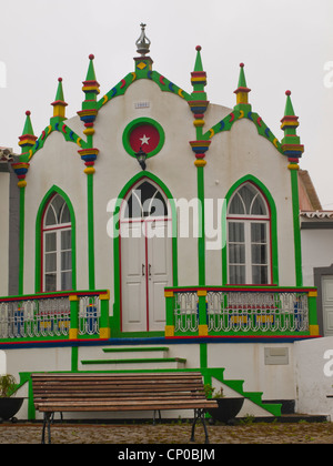 Império do Divino Espirito Santo da Serreta, Isola di Terceira Foto Stock