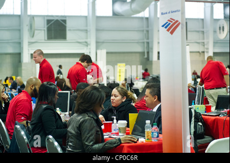 I proprietari frequentare il salvare il sogno Tour presso il Jacob Javits Convention Center di New York Foto Stock