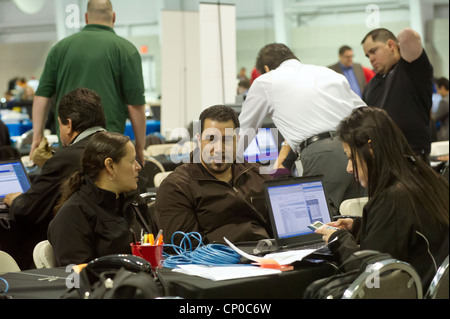 I proprietari frequentare il salvare il sogno Tour presso il Jacob Javits Convention Center di New York Foto Stock