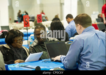 I proprietari frequentare il salvare il sogno Tour presso il Jacob Javits Convention Center di New York Foto Stock