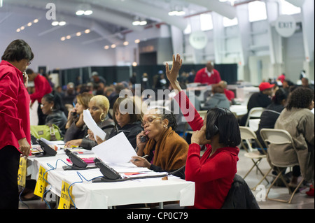 I proprietari frequentare il salvare il sogno Tour presso il Jacob Javits Convention Center di New York Foto Stock