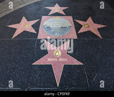 Hollywood Walk of Fame, Los Angeles Foto Stock