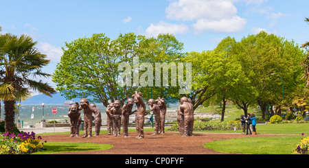 Un-maze-ing risate, Vancouver Foto Stock