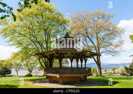 Haywood Bandstand, Alexandra Park, Vancouver Foto Stock