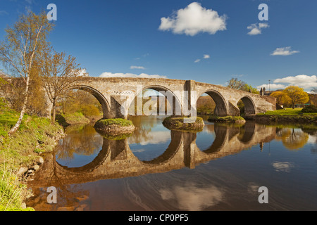 Stirling Auld Brig (ponte vecchio) Foto Stock