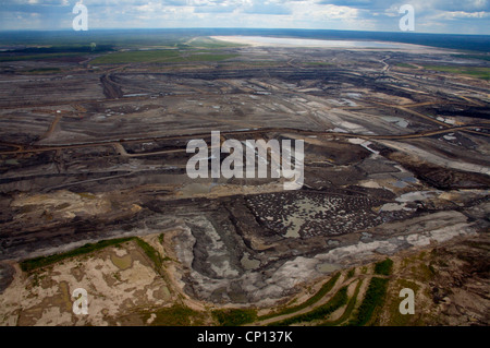 Suncor tar sands miniera, Athabasca tar sands, Fort McMurray, Alberta, Canada. Foto Stock