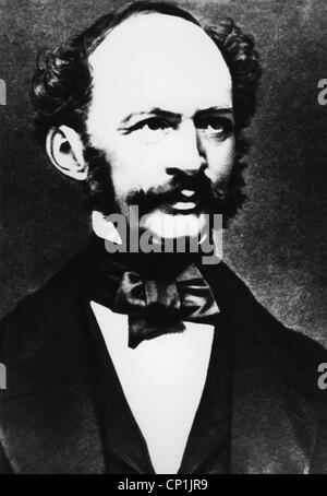 Massimiliano II Giuseppe, 28.11. 1811 - 10.3.1864, Re di Baviera 20.3.1848 - 10.3.1864, ritratto, circa 1860, Foto Stock
