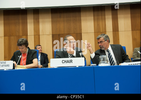 Primo incontro del ciclo preparatorio per il 2015 del trattato di non proliferazione nucleare (TNP) Conferenza di revisione. Vienna, 30 aprile 2012 Foto Stock