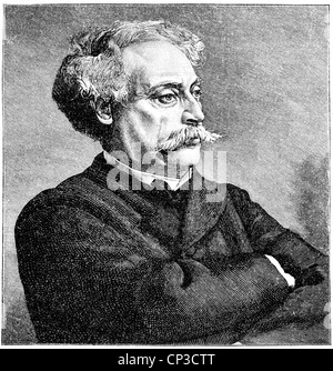 Alexandre Dumas il giovane, 1824 - 1895, uno scrittore francese, Foto Stock