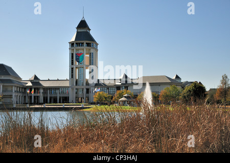 Il World Golf Hall of Fame, situato nel mondo del Golf Village, Sant'Agostino, Florida Foto Stock