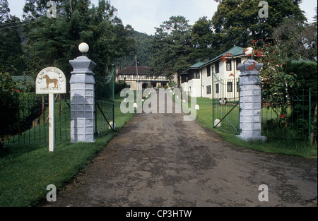 Lo Sri Lanka, l'Hill Club presso Nuwara Eliya, un istituzione tra i "vecchi colonials'. Foto Stock