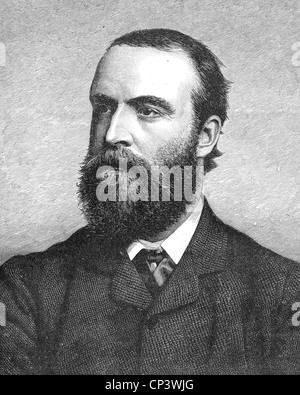 CHARLES STEWART PARNELL (1846-1891), uomo politico irlandese Foto Stock