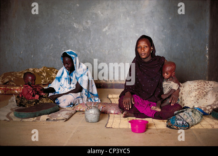 La Mauritania aiuto ospedaliero Terzo Mondo Foto Stock