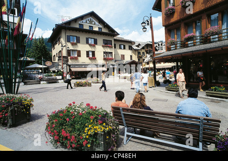 Trentino Alto Adige - Madonna di Campiglio (Tn). Foto Stock