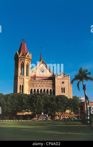 Pakistan - Karachi. Giardini di Jinnah. Il Frere Hall. Foto Stock