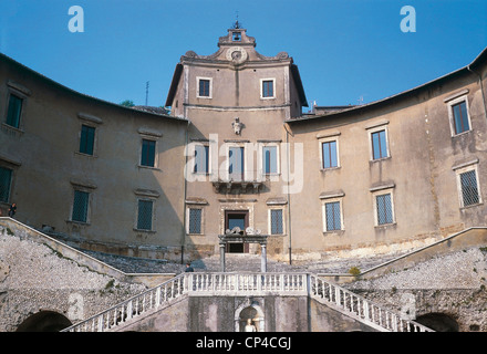 LAZIO, Palestrina, Palazzo Colonna Barberini. Ufficio del MUSEO NAZIONALE ARCHEOLOGICO PRENESTINO Foto Stock