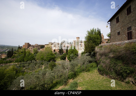 Certaldo Firenze Provincia. L'Italia, Regione Toscana. Foto Stock