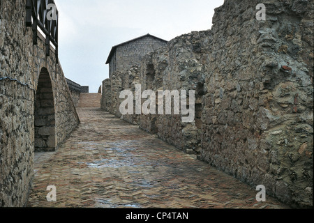 Abruzzo - Civitella del Tronto (TE), la fortezza. Foto Stock