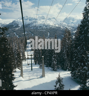 Trentino Alto Adige - Madonna di Campiglio (Tn). Foto Stock