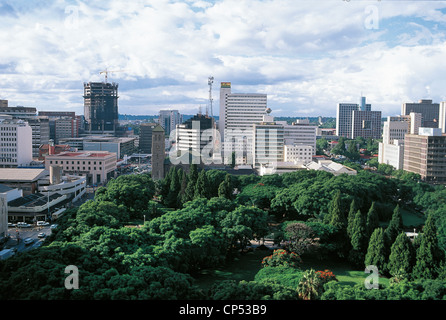 Zimbabwe - Harare. L' Unità Africana Square. Foto Stock