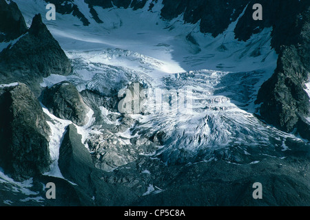 Valle d'Aosta - Graian - Massif du Mont Blanc Monte Chetif. Foto Stock