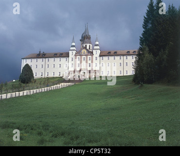 Trentino Alto Adige - Val d'Ega - Santuario di Nostra Signora di Petralba (Bz). Foto Stock