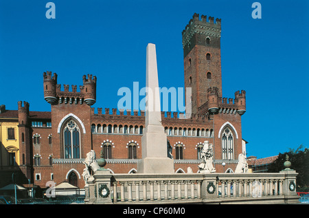 Piemonte - Monferrato - Asti. Piazza Roma. Foto Stock