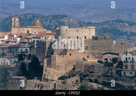 CALABRIA, Santa Severina (KR): il castello-fortezza Foto Stock