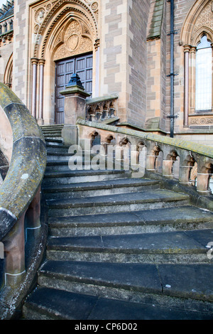 Architettura in dettaglio la McManus Galleria d'Arte e Museo Dundee Scozia Scotland Foto Stock