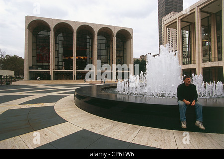 Stati Uniti d'America - New York, Lincoln Center per le Arti Metropolitan Opera House Foto Stock